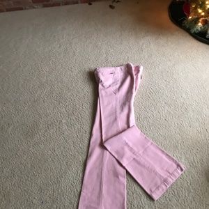 BCBGMaxazria PINK Flannel Slacks